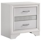 Coaster Furniture Miranda 205112 2-Drawer Nightstand - White
