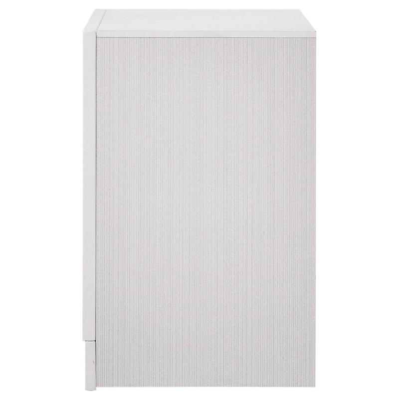 Large Picture of Coaster Furniture Miranda 205112 2-Drawer Nightstand - White