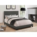 Coaster Furniture Boyd 350061KE Upholstered Eastern King Panel Bed - Charcoal