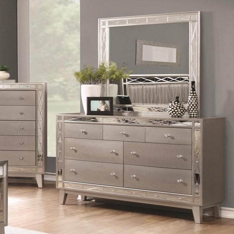 Large Picture of Coaster Furniture Leighton 204923 7-Drawer Dresser