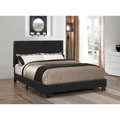 Coaster Furniture Mauve 300558F Upholstered Full Panel Bed - Black