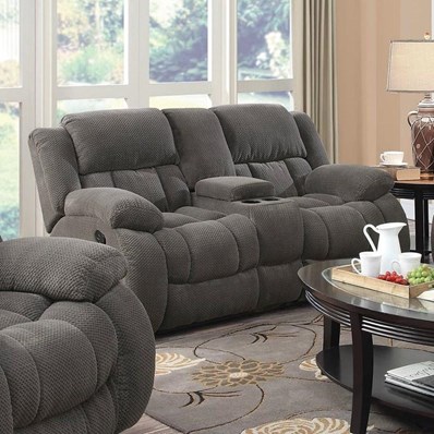 Coaster Furniture Weissman 601922 Motion Loveseat