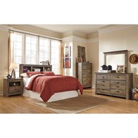 Signature Design by Ashley Trinell B446-65 Full Bookcase Headboard (Bed Components - Headboard)