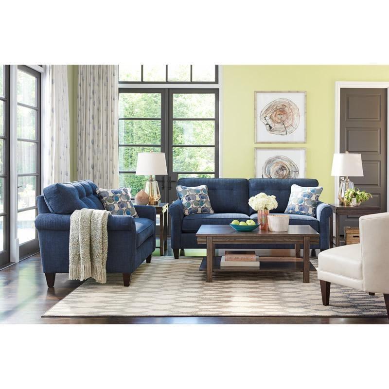 Large Picture of La-Z-Boy Laurel Premier Sofa - Baltic