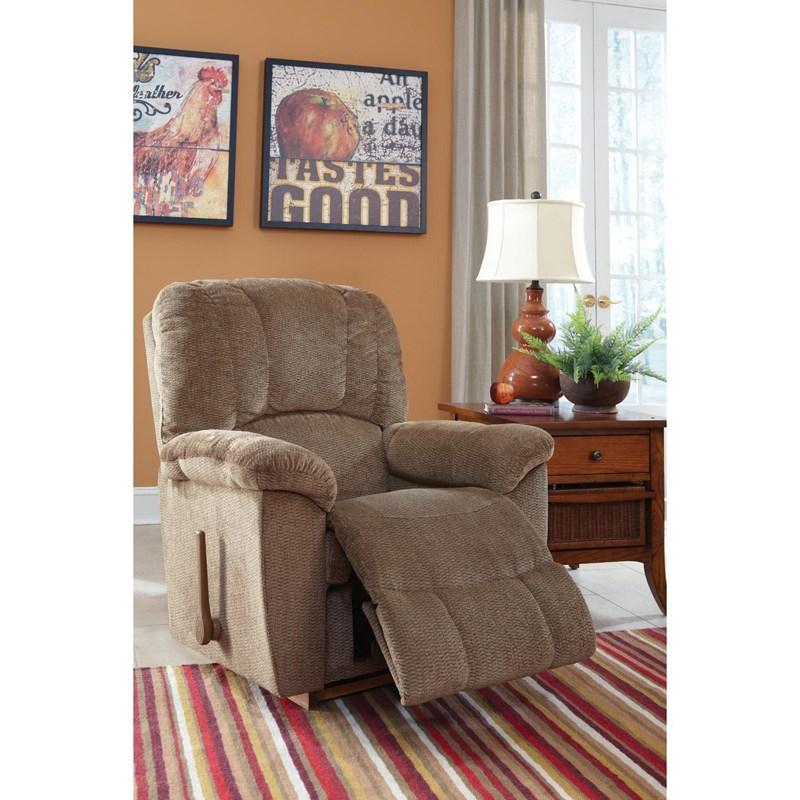 Large Picture of La-Z-Boy Hayes Rocking Recliner - Camel