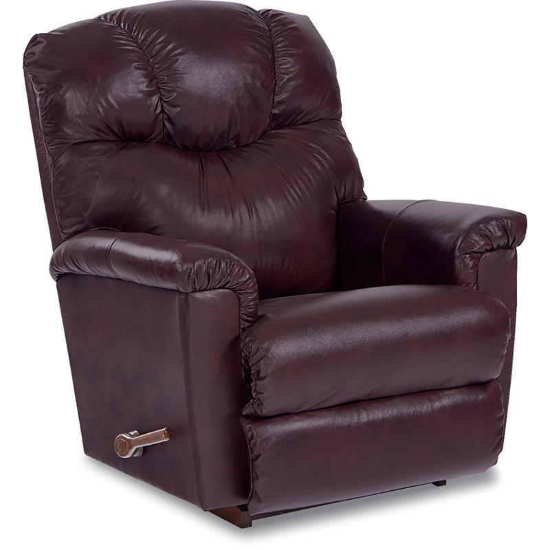 Large Picture of La-Z-Boy Lancer Rocking Recliner - Bordeaux