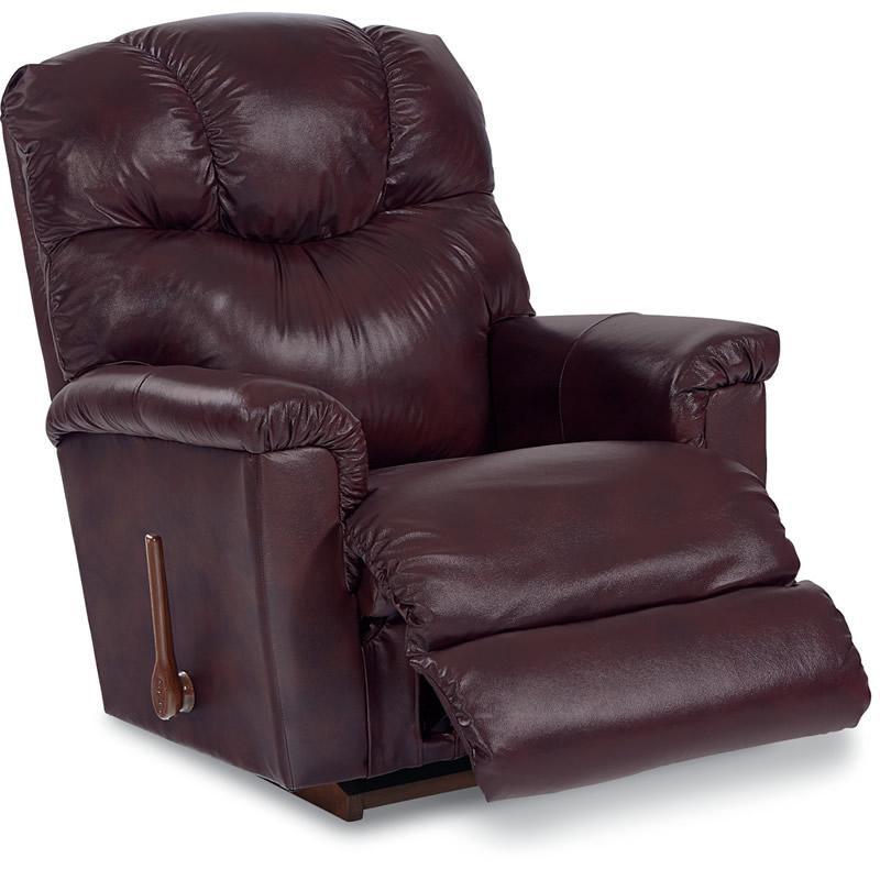 Large Picture of La-Z-Boy Lancer Rocking Recliner - Bordeaux