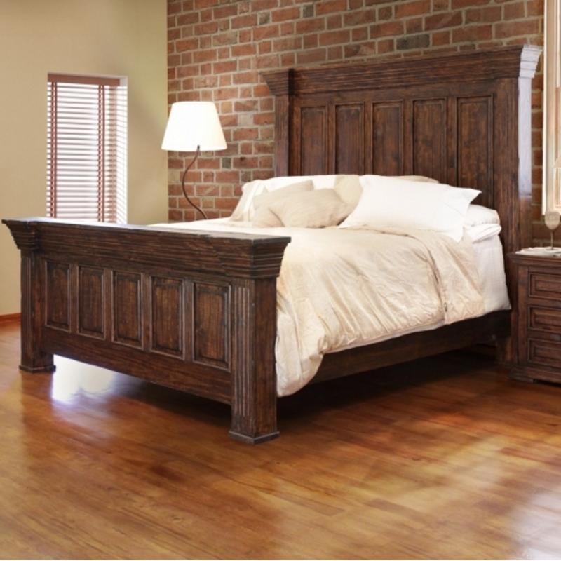 International Furniture Direct Terra IFD1020-K King Panel Bed