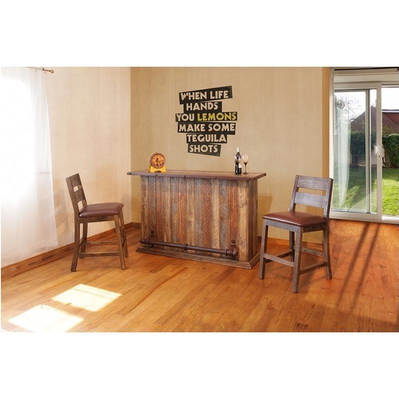 Large Picture of International Furniture Direct Antique IFD967BS30 Barstool