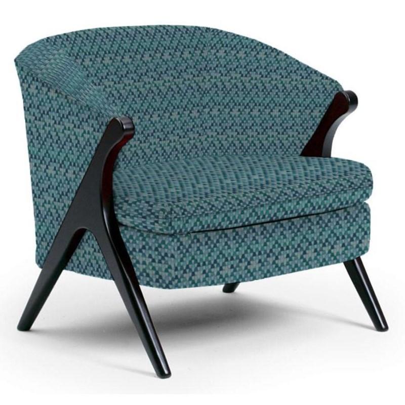 Tatiana Stationary Fabric Accent Chair (3850E-28322) image 1