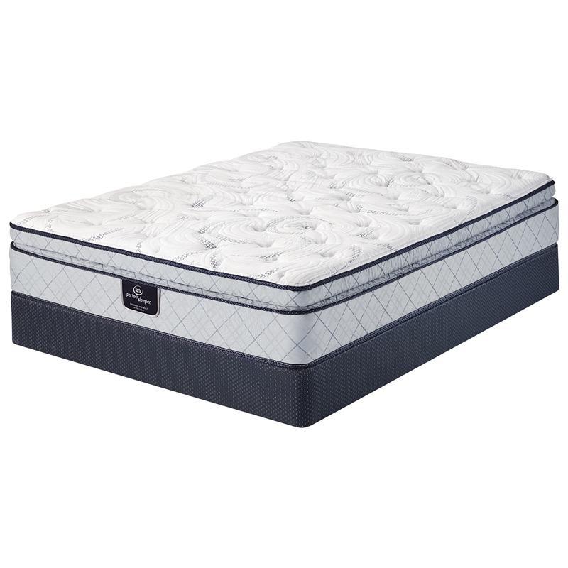 Large Picture of Serta Lucca Super Pillow Top Mattress Set (California King)