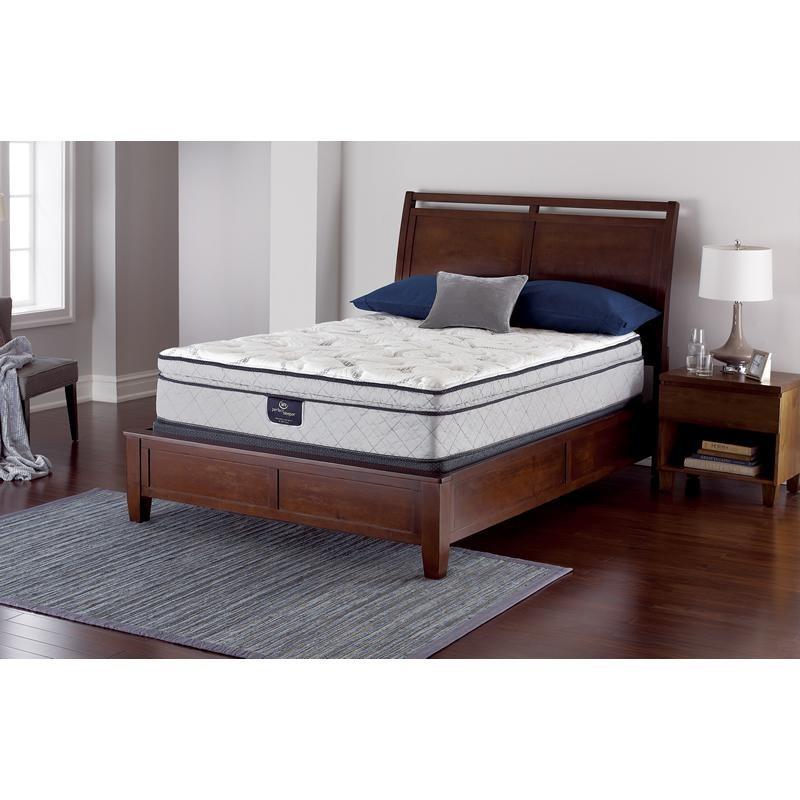 Large Picture of Serta Lucca Super Pillow Top Mattress Set (California King)