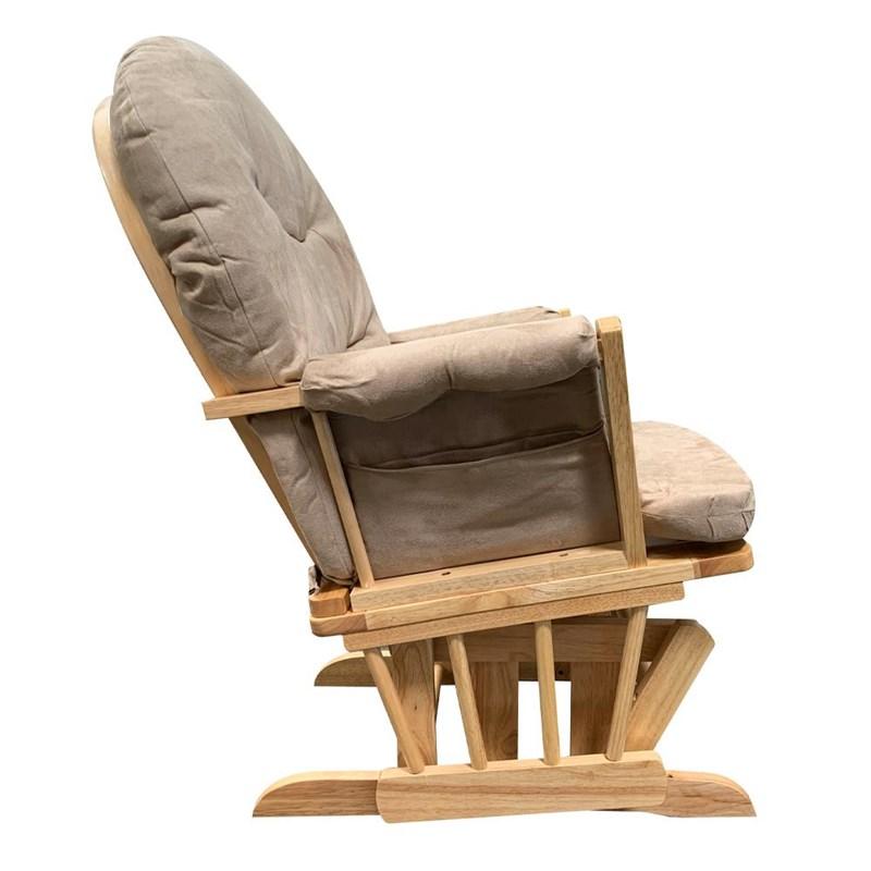 Large Picture of Acme Furniture Rehan 59332 Glider Chair & Ottoman