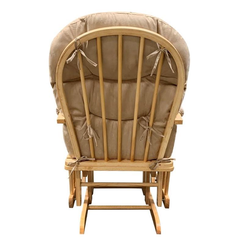 Large Picture of Acme Furniture Rehan 59332 Glider Chair & Ottoman