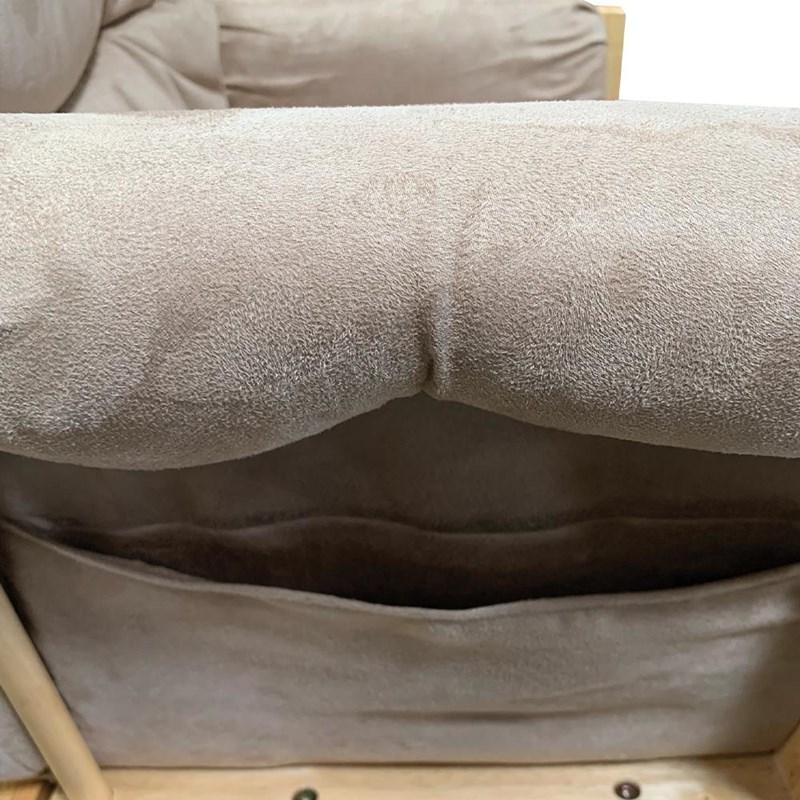 Large Picture of Acme Furniture Rehan 59332 Glider Chair & Ottoman