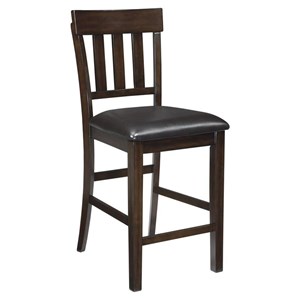 Signature Design by Ashley Haddigan D596-124 Upholstered Barstool (Dining Seating - Stools)