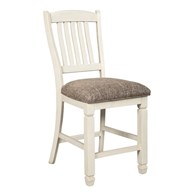 Signature Design by Ashley Bolanburg D647-124 Upholstered Barstool (Dining Seating - Stools)