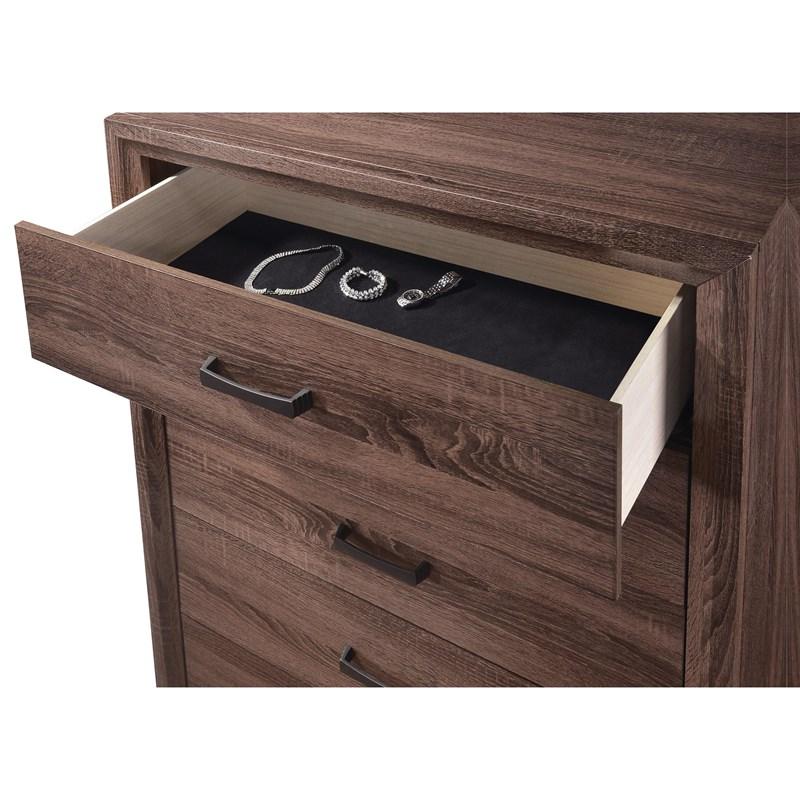 Large Picture of Coaster Furniture Brandon 205325 5-Drawer Chest