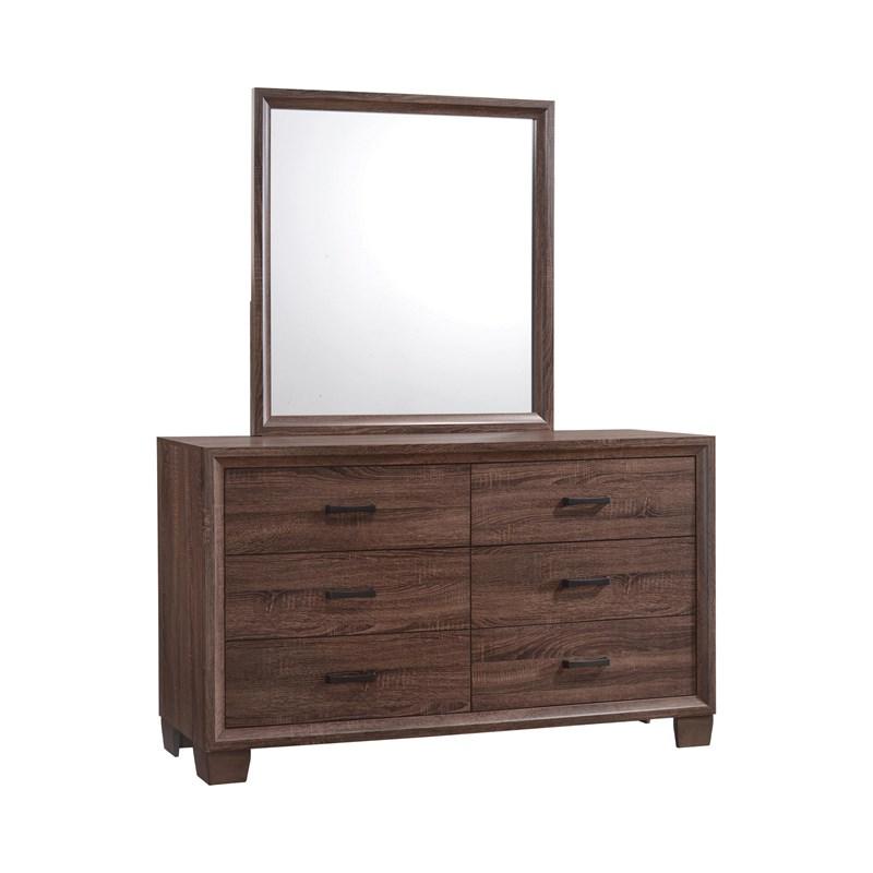 Large Picture of Coaster Furniture Brandon 205324 Dresser Mirror