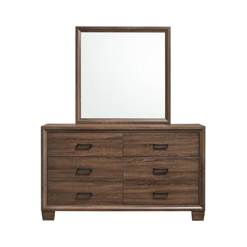 Large Picture of Coaster Furniture Brandon 205324 Dresser Mirror