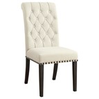 Coaster Furniture Alana 107286 Fabric Upholstered Dining Side Chair - Beige