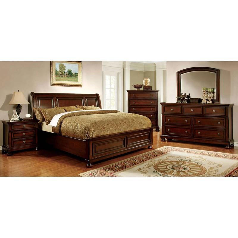 Large Picture of Furniture of America Northville CM7682Q-BED Queen Platform Bed