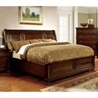 Furniture of America Northville CM7682EK-BED King Sleigh Bed