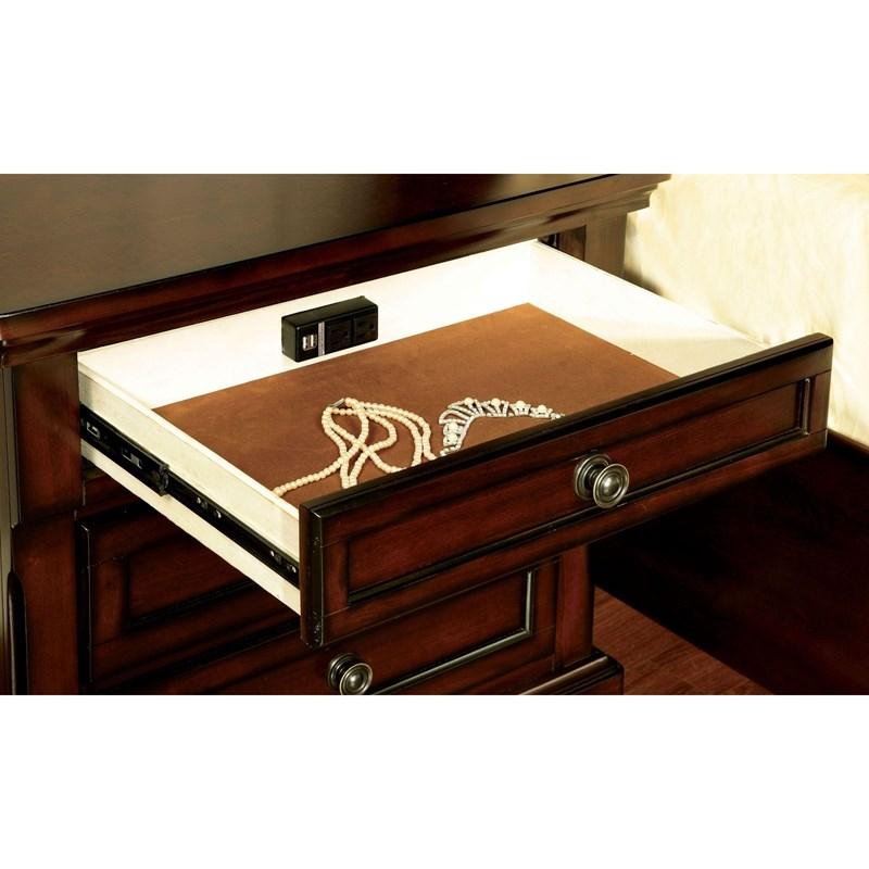 Large Picture of Furniture of America Northville CM7682N Night Stand