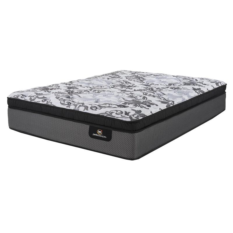 Large Picture of Serta Lawrence Park Firm Pillow Top Mattress Set (King)