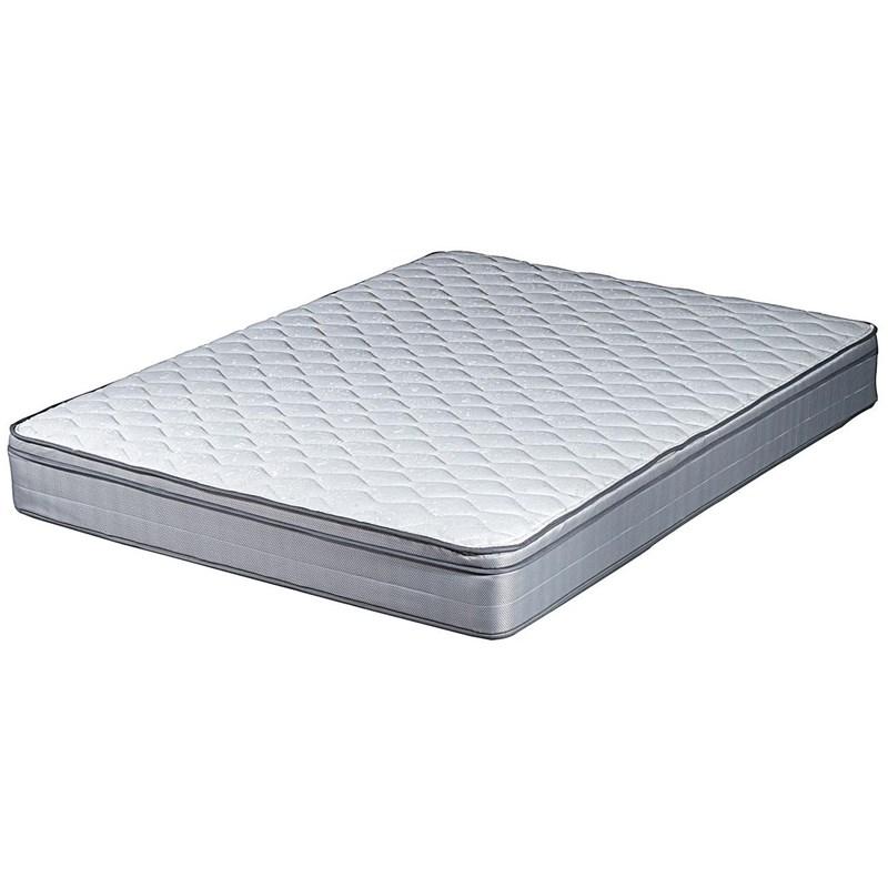 Large Picture of Generation Trade SB215 Gray Euro Top Mattress (Full)
