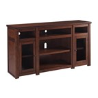Signature Design by Ashley Harpan W797-68 Extra Large TV Stand with Fireplace Option