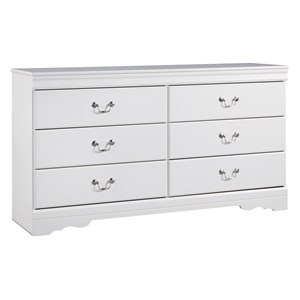 Signature Design by Ashley Anarasia B129-31 Six Drawer Dresser (Dressers - 6 Drawers)