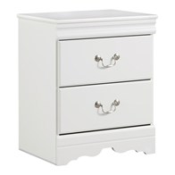 Signature Design by Ashley Anarasia B129-92 Two Drawer Night Stand (Nightstands - 2 Drawers)