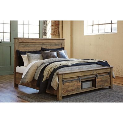 Signature Design by Ashley Sommerford B775B4 Queen Panel Bed with Storage