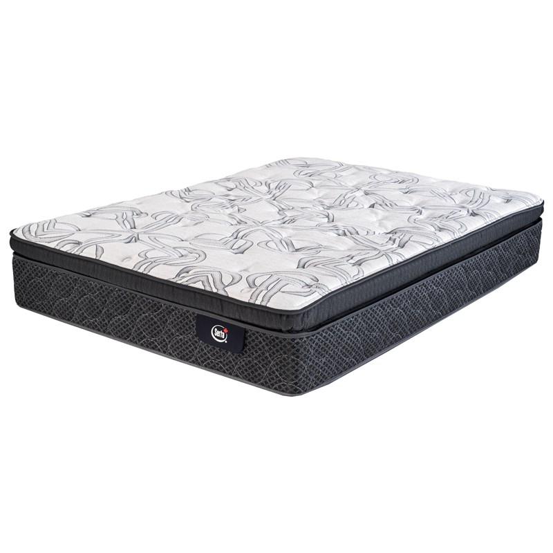 Large Picture of Serta Featherstone Firm Super Pillow Top Mattress Set (Full)