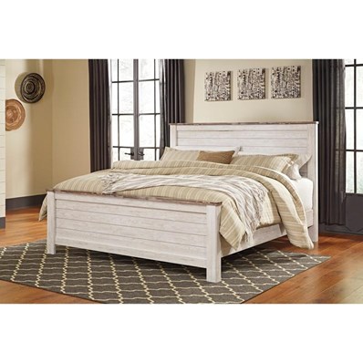 Signature Design by Ashley Willowton B267B28 California King Panel Bed