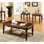 Furniture of America Bunbury CM4915-3PK 3 pc Table Set