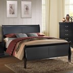Generation Trade Louis Philippe 119241 King Bed - Black