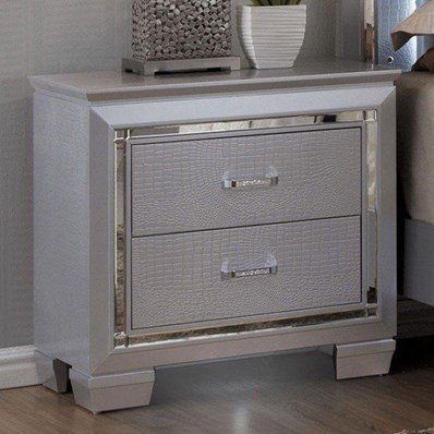 Furniture of America Bellanova CM7979SV-N Night Stand