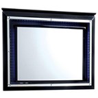 Furniture of America Bellanova CM7979BK-M Mirror