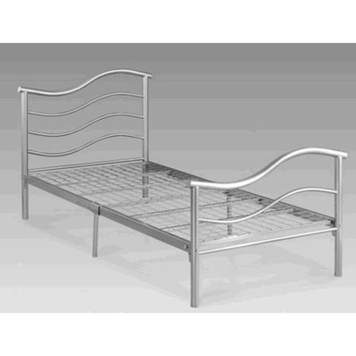 Generation Trade Wave 252110 Twin Bed - Silver