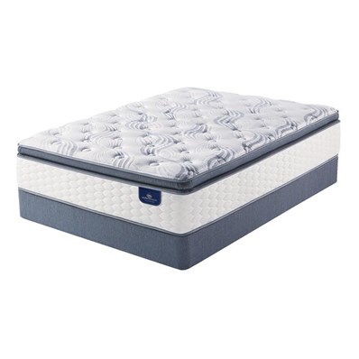 Serta Tomlinson Super Pillow Top Mattress Set (Twin XL)