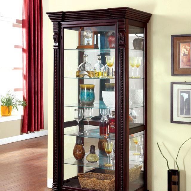 Large Picture of Furniture of America Tulare CM-CR134 Curio