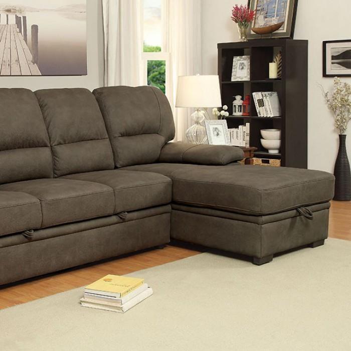 Large Picture of Furniture of America Alcester CM6908BR-SET