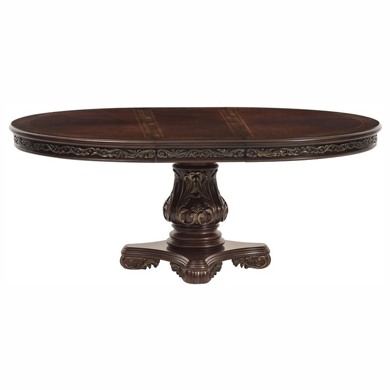 Large Picture of Homelegance Deryn Park 2243-76* Round/Oval Dining Table