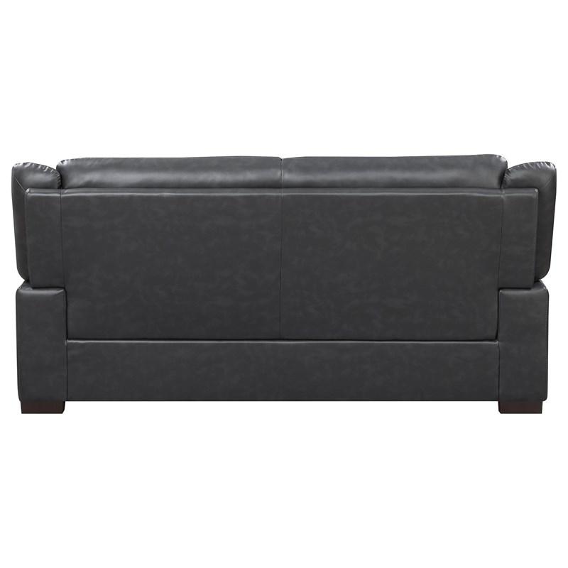 Large Picture of Coaster Furniture Arabella 506591 Upholstered Padded Arm Sofa - Grey