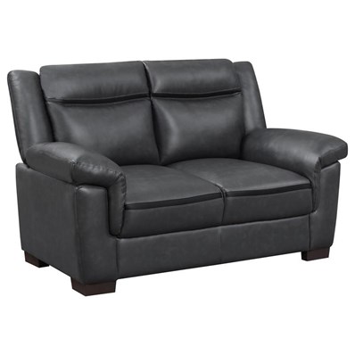 Coaster Furniture Arabella 506592 Upholstered Padded Arm Loveseat - Grey