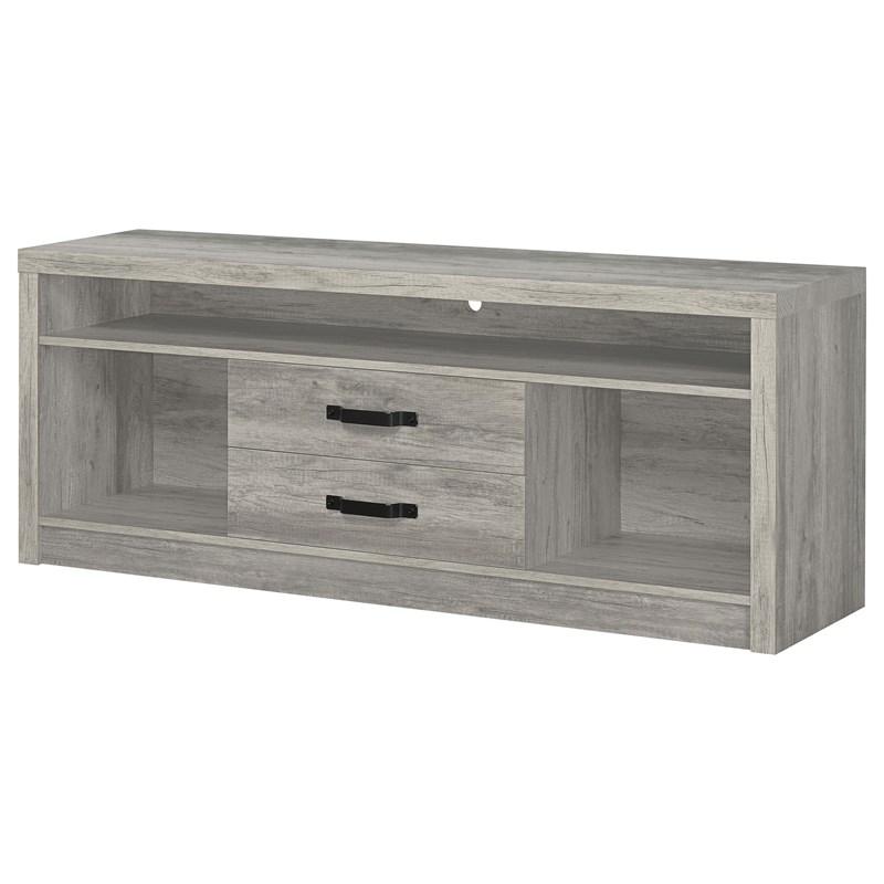 Large Picture of Coaster Furniture Burke 701024 2-Drawer Engineered Wood 59