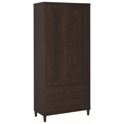 Coaster Furniture Wadeline 950724 2-door Tall Accent Storage Cabinet - Rustic Tobacco