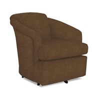 Best Home Furnishings Cass 2567-1 (Silt) Swivel Barrel Chair (Chairs - Swivel)